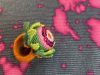 Die Kombination von Grün und Pink darf nicht fehlen.